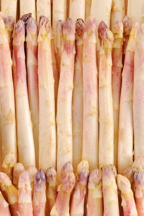L'Asperge blanche violette (gros calibre)